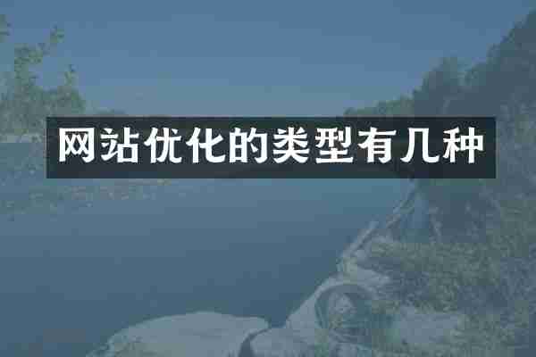 网站优化的类型有几种