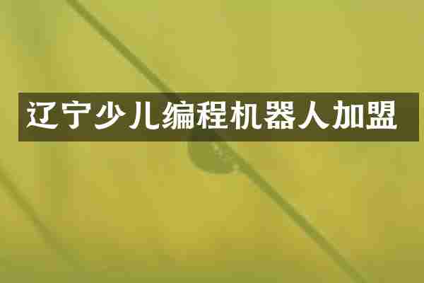辽宁少儿编程机器人加盟