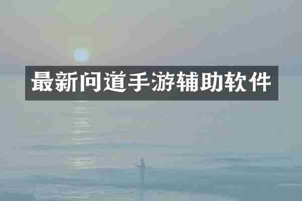 最新问道手游辅助软件