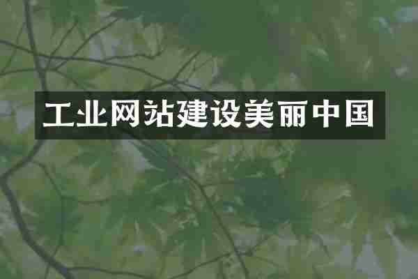 工业网站建设美丽中国