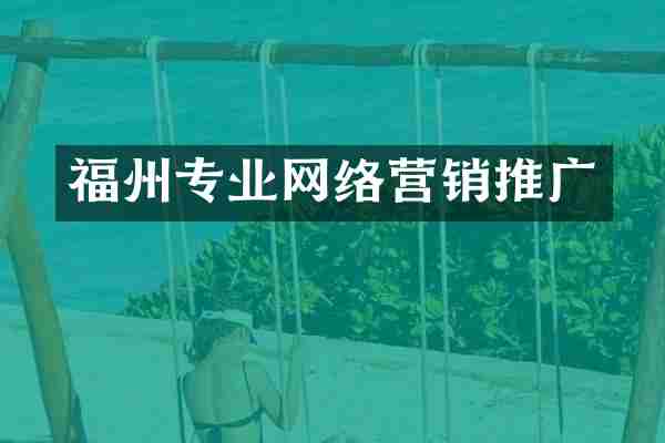 福州专业网络营销推广