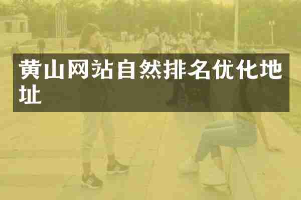 黄山网站自然排名优化地址