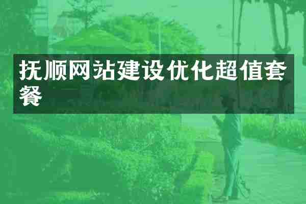 抚顺网站建设优化超值套餐