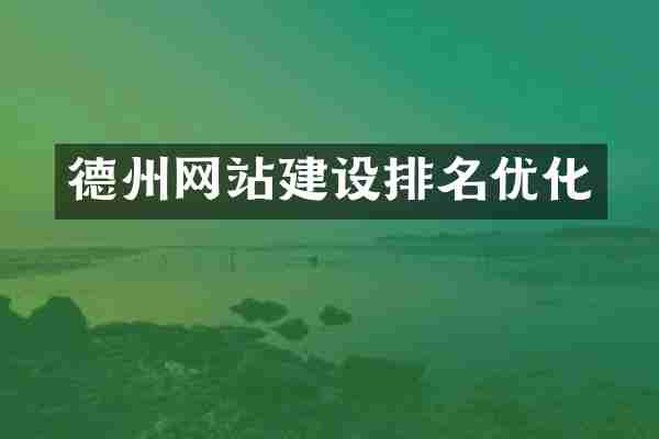 德州网站建设排名优化