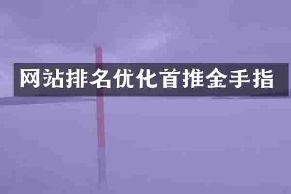 网站排名优化首推金手指