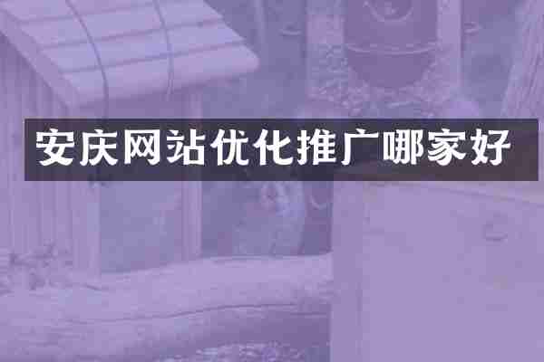 安庆网站优化推广哪家好