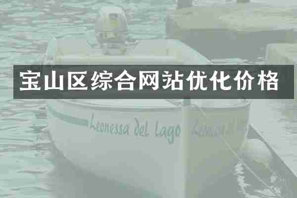宝山区综合网站优化价格