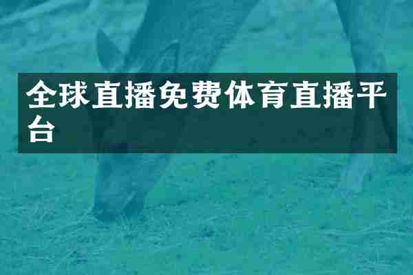 全球直播免费体育直播平台