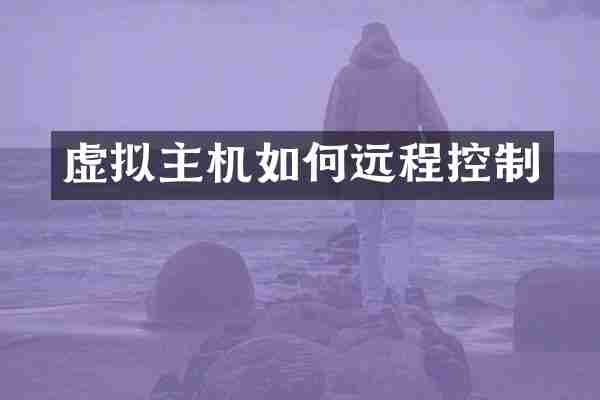 虚拟主机如何远程控制