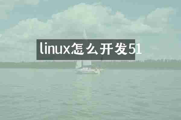 linux怎么开发51