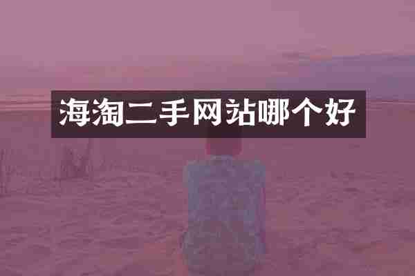 海淘二手网站哪个好