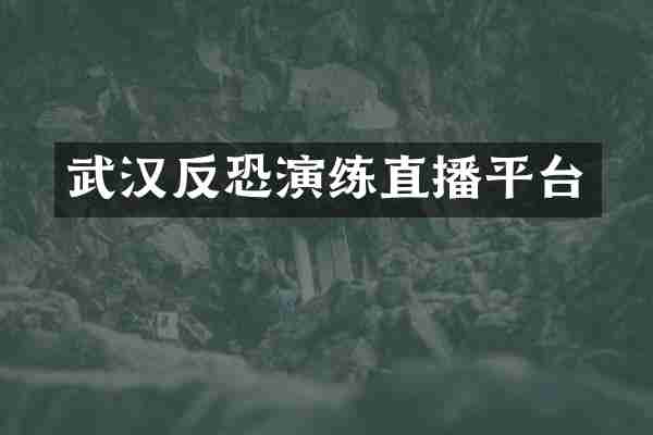 武汉反恐演练直播平台