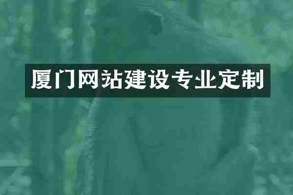 厦门网站建设专业定制