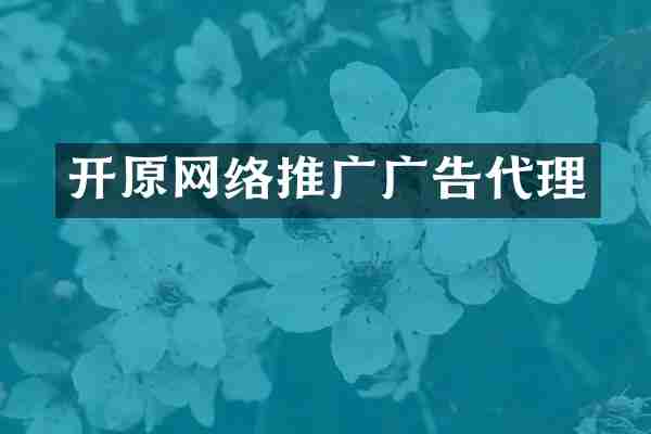 开原网络推广广告代理