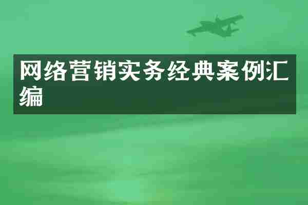 网络营销实务经典案例汇编