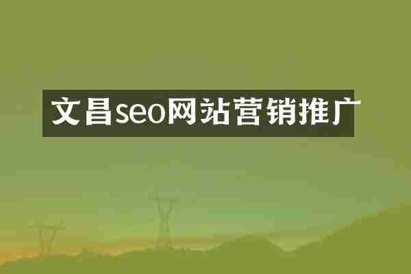 文昌seo网站营销推广