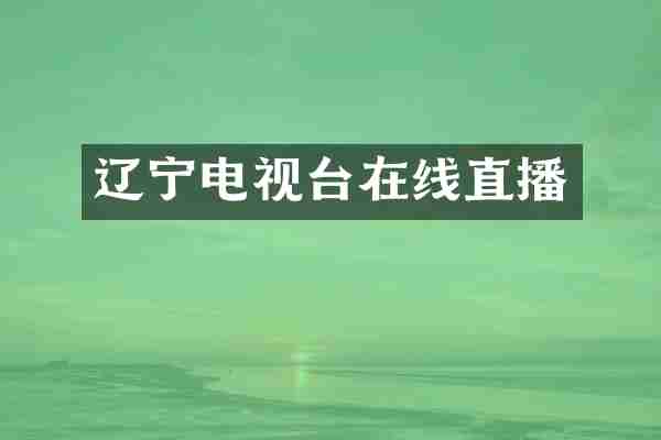 辽宁电视台在线直播