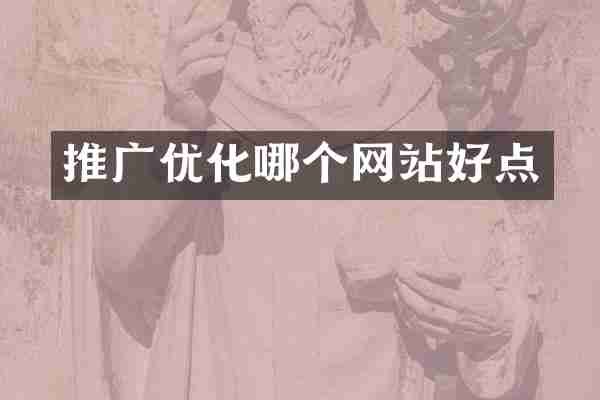 推广优化哪个网站好点