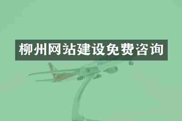 柳州网站建设免费咨询