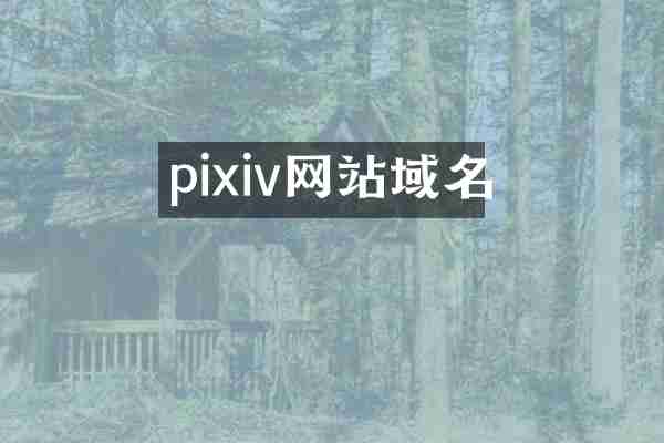 pixiv网站域名