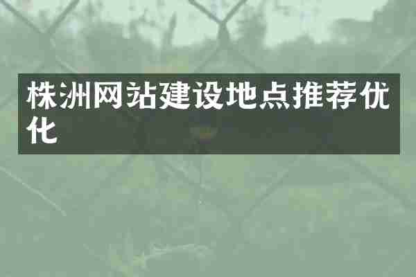 株洲网站建设地点推荐优化