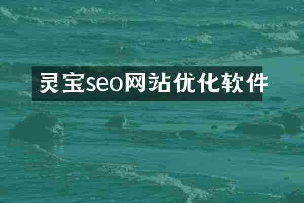 灵宝seo网站优化软件