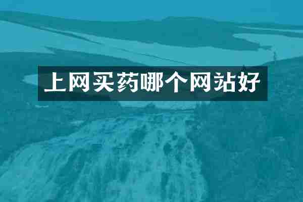 上网买药哪个网站好