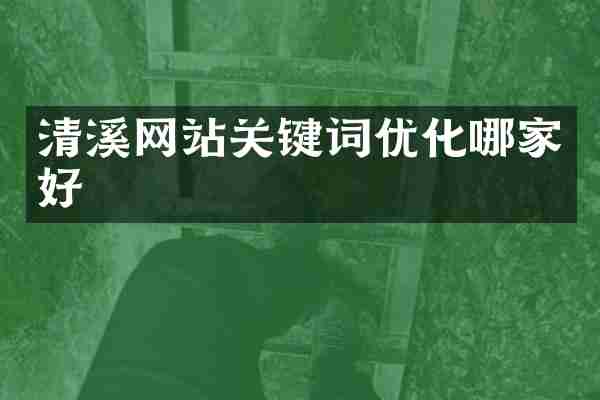 清溪网站关键词优化哪家好