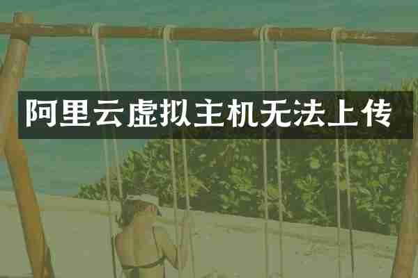 阿里云虚拟主机无法上传