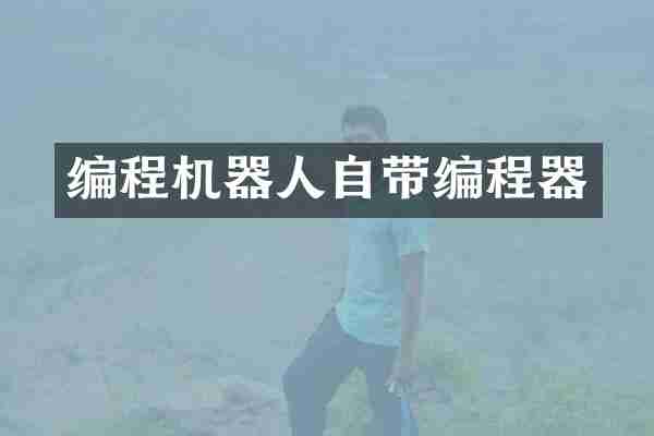 编程机器人自带编程器