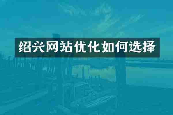 绍兴网站优化如何选择