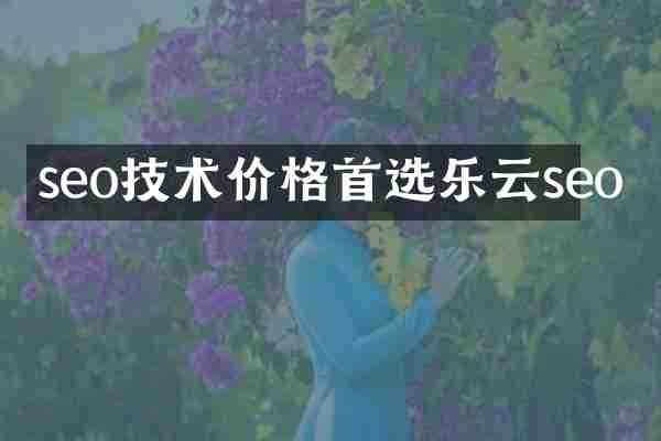 seo技术价格首选乐云seo