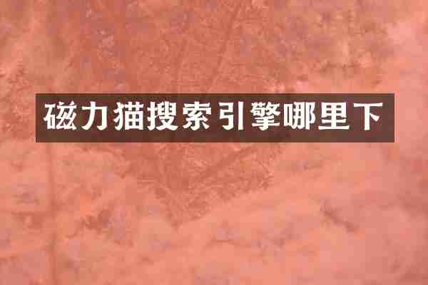 磁力猫搜索引擎哪里下