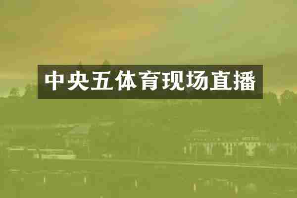 中央五体育现场直播