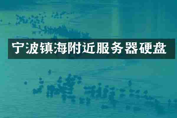 宁波镇海附近服务器硬盘