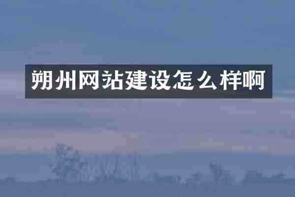 朔州网站建设怎么样啊
