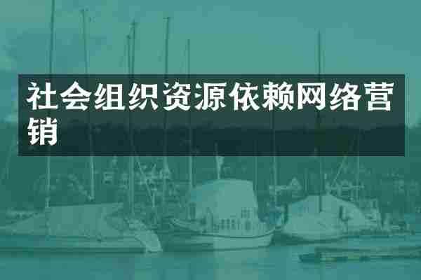 社会组织资源依赖网络营销