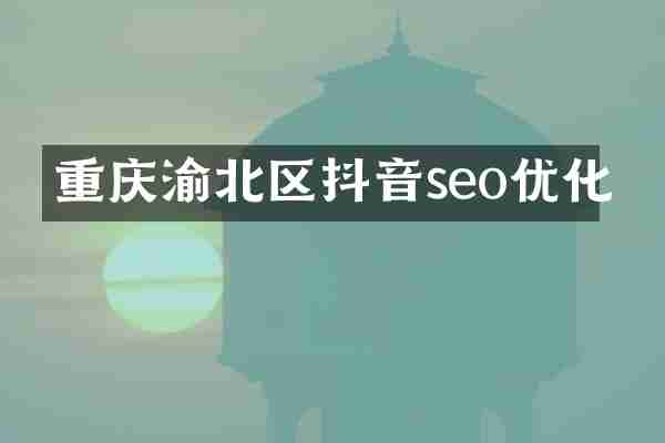 重庆渝北区抖音seo优化