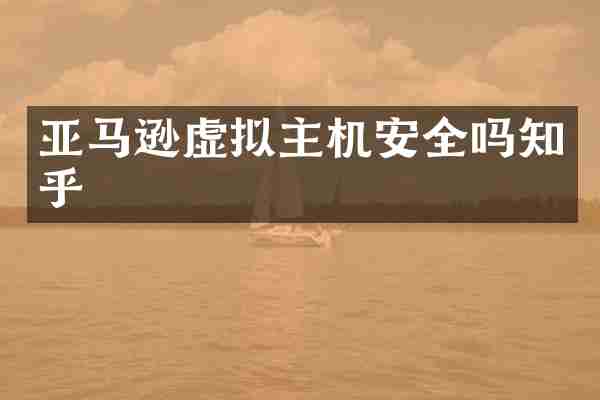 亚马逊虚拟主机安全吗知乎