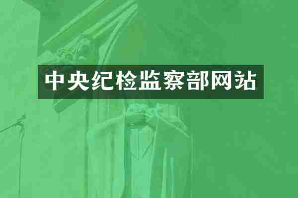 中央纪检监察部网站