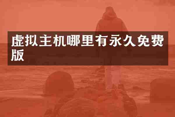 虚拟主机哪里有永久免费版