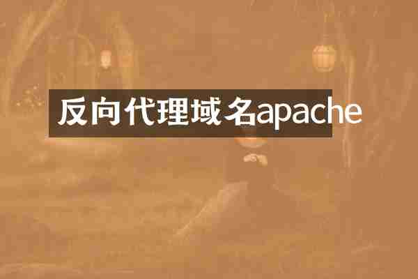 反向代理域名apache