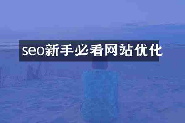 seo新手必看网站优化