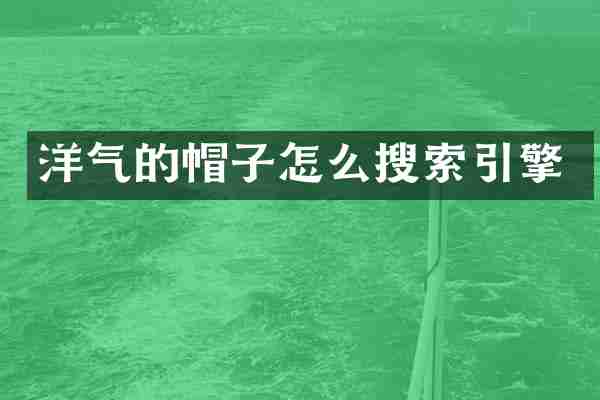 洋气的帽子怎么搜索引擎