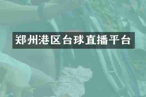 郑州港区台球直播平台