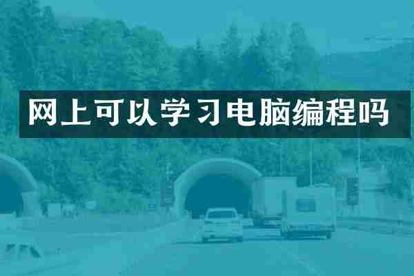 网上可以学习电脑编程吗