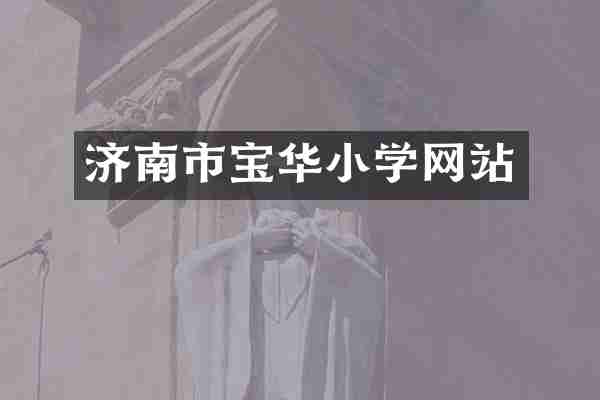 济南市宝华小学网站