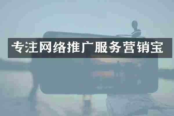 专注网络推广服务营销宝