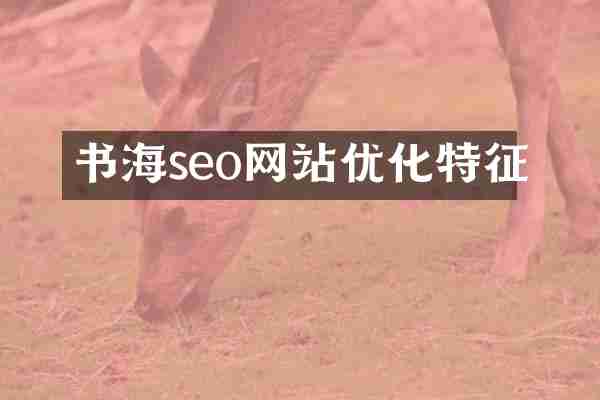 书海seo网站优化特征