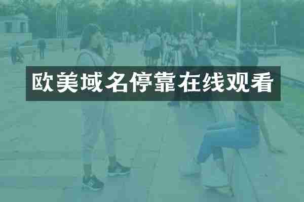 欧美域名停靠在线观看
